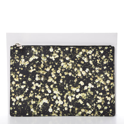 Givenchy Coated Canvas Baby's Breath Print Medium Zip Pouch 8 of 8