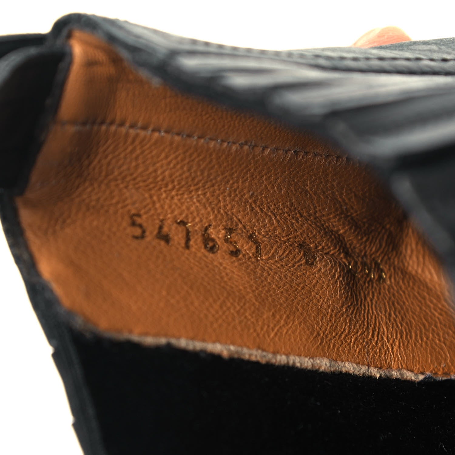Gucci Calfskin Mens Spirit Chelsea Boots 8 Black 8 of 8