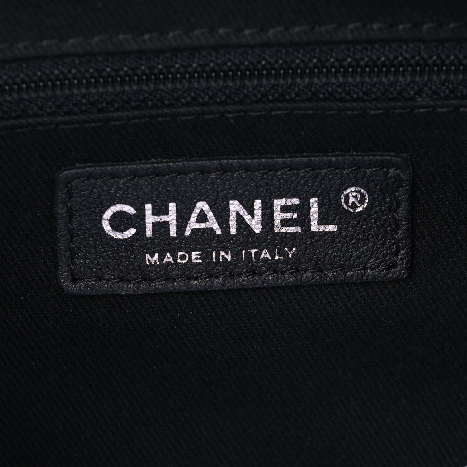 Chanel Calfskin Small Diamond Stitch Tote Black 6 of 9