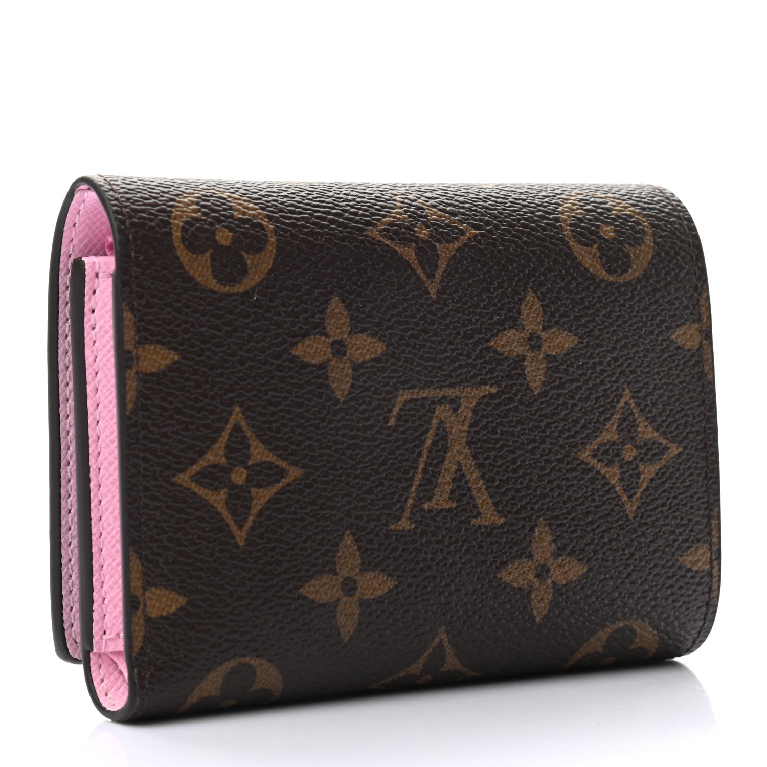 Louis Vuitton Monogram 2021 Christmas Animation Japanese Garden Victorine Wallet Wisteria Pink 3 of 7