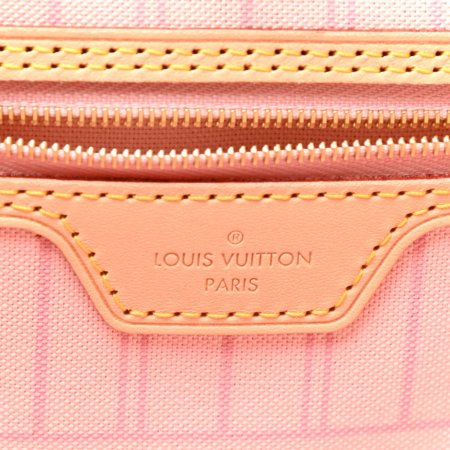Damier Azur Neo Neverfull MM Rose Ballerine
