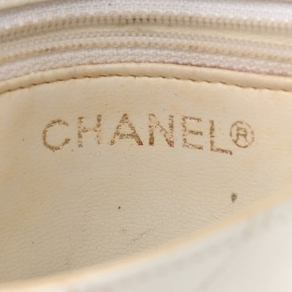 Chanel Lambskin Quilted Flap Waist Belt Bag 70 28 White 9 of 17