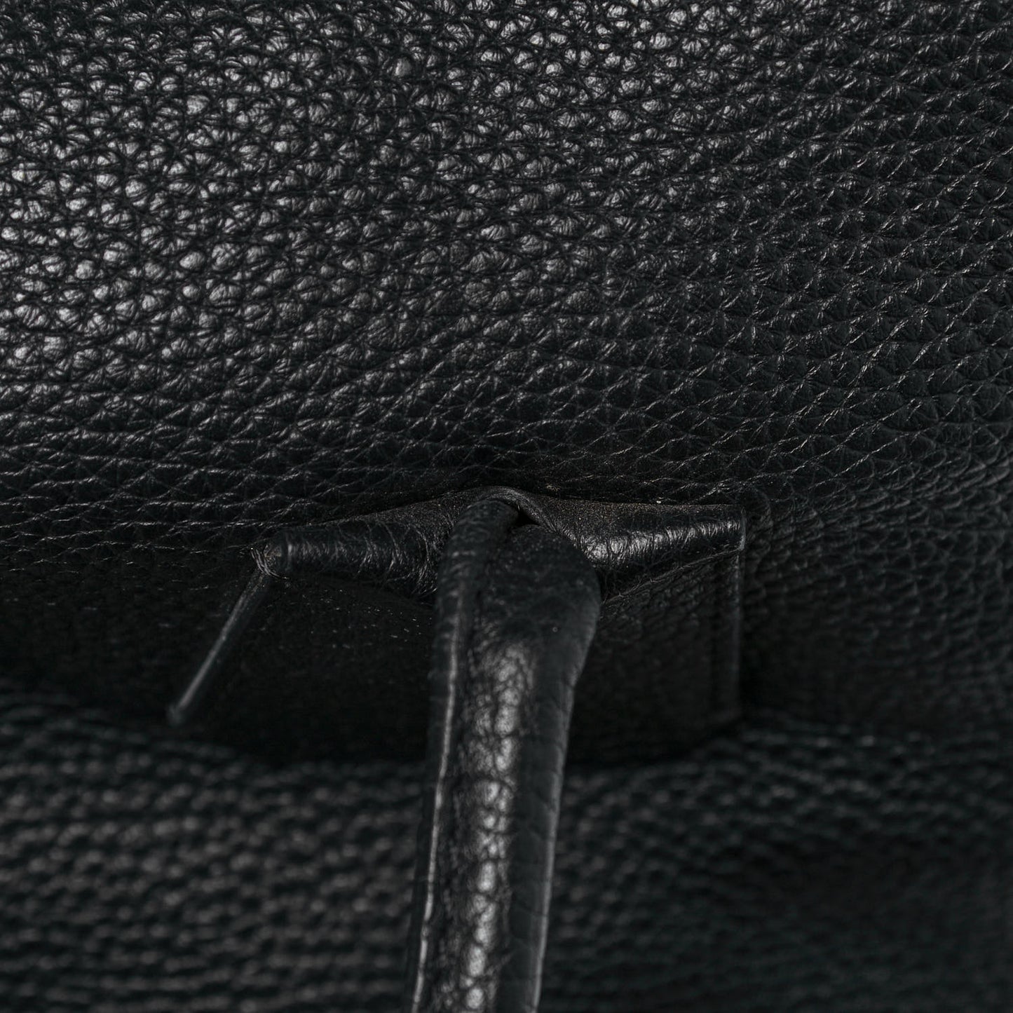 London Grainy Calfskin Medium Baynard Tote Black