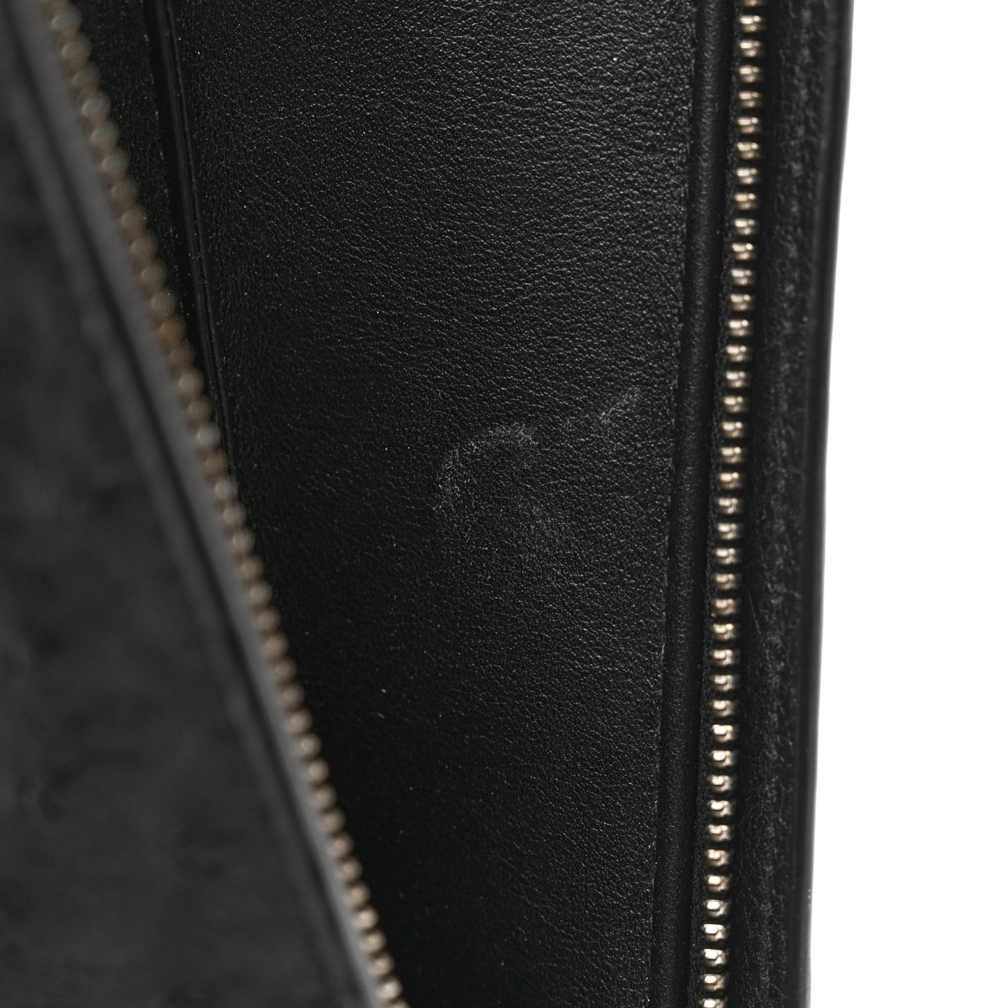 Ostrich Document Case Black