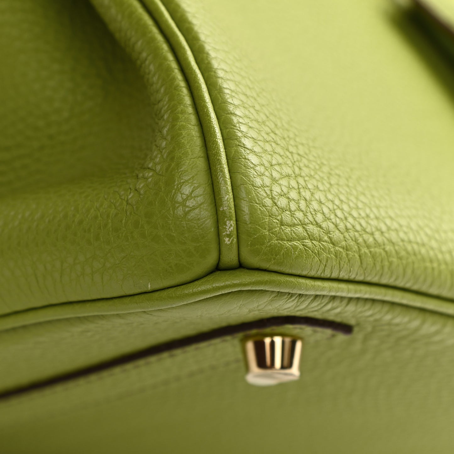 Togo Birkin 30 Vert Anis