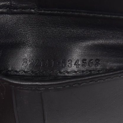 Gucci GG Supreme Monogram Bi-Fold Wallet Black Grey 7 of 8