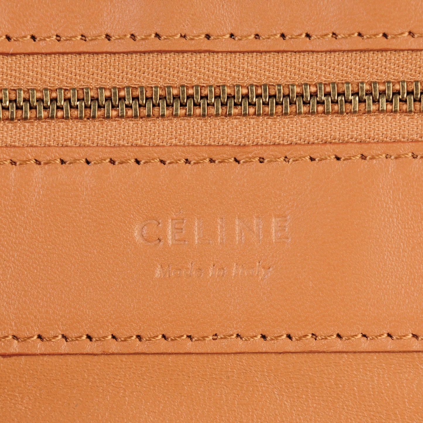 Smooth Lambskin Vertical Cabas Tan