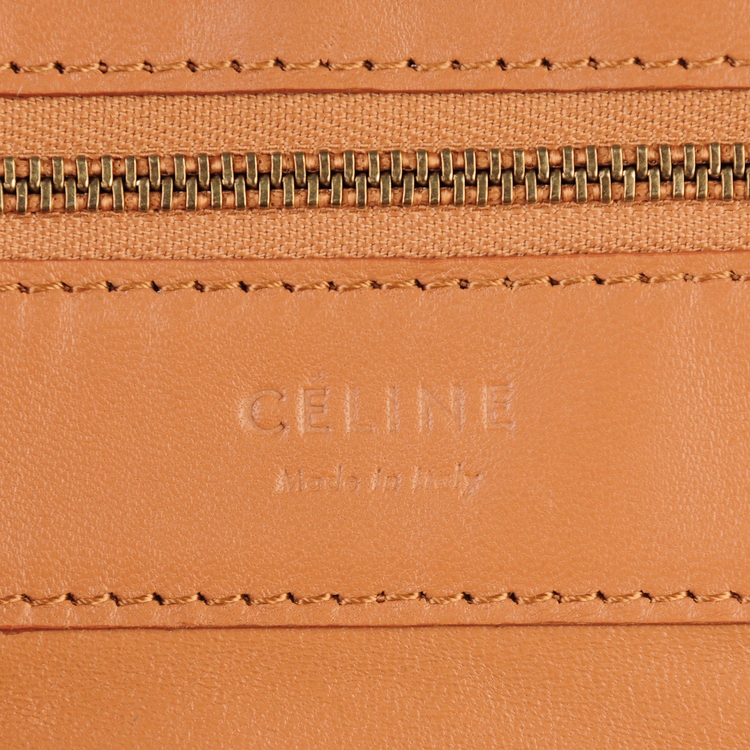 Celine Smooth Lambskin Vertical Cabas Tan 6 of 6