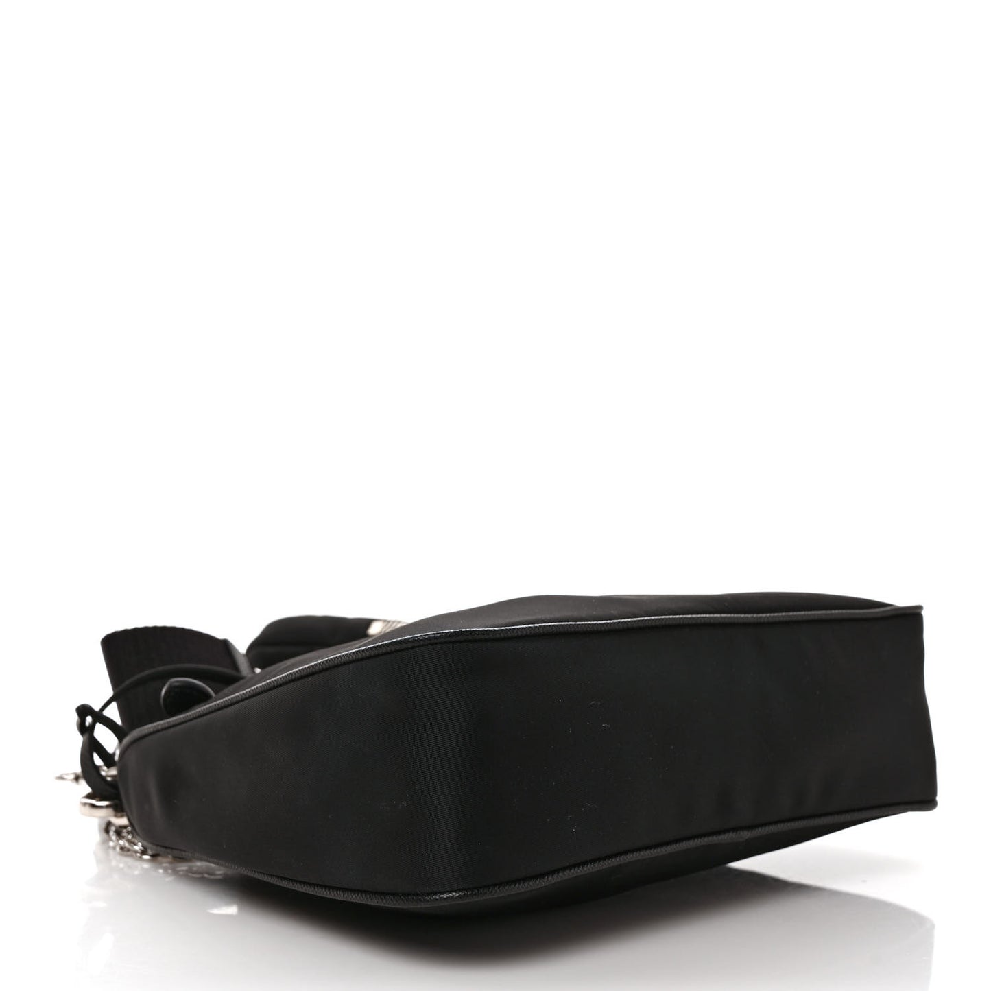 Re-Nylon Saffiano Re-Edition 2005 Shoulder Bag Black
