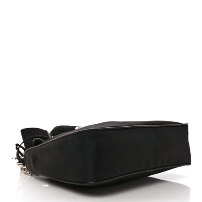 Prada Re-Nylon Saffiano Re-Edition 2005 Shoulder Bag Black 4 of 10