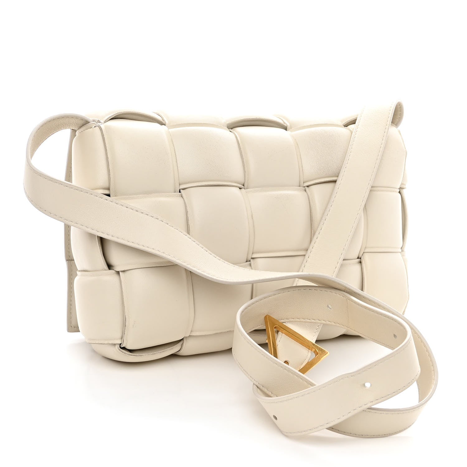 Bottega Veneta Nappa Maxi Intreccio Padded Cassette Crossbody Bag Plaster 3 of 13