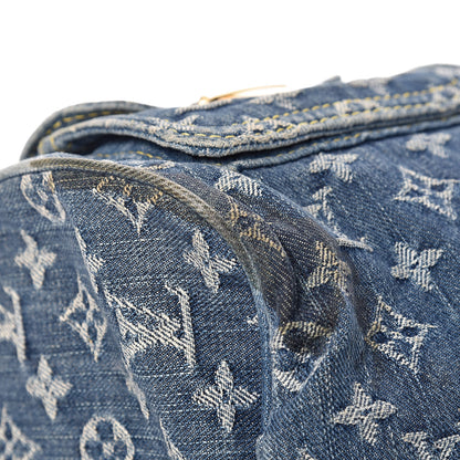 Louis Vuitton Monogram Denim Neo Speedy Blue 10 of 19