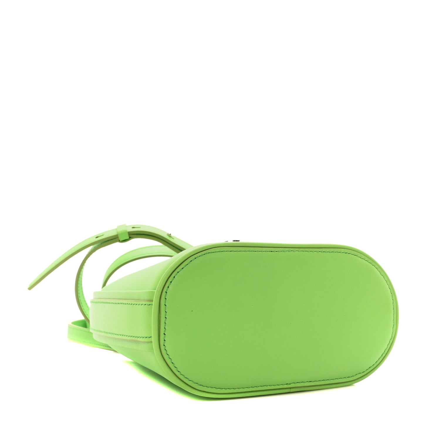 Soft Calfskin Mini Gancini Hobo Lime