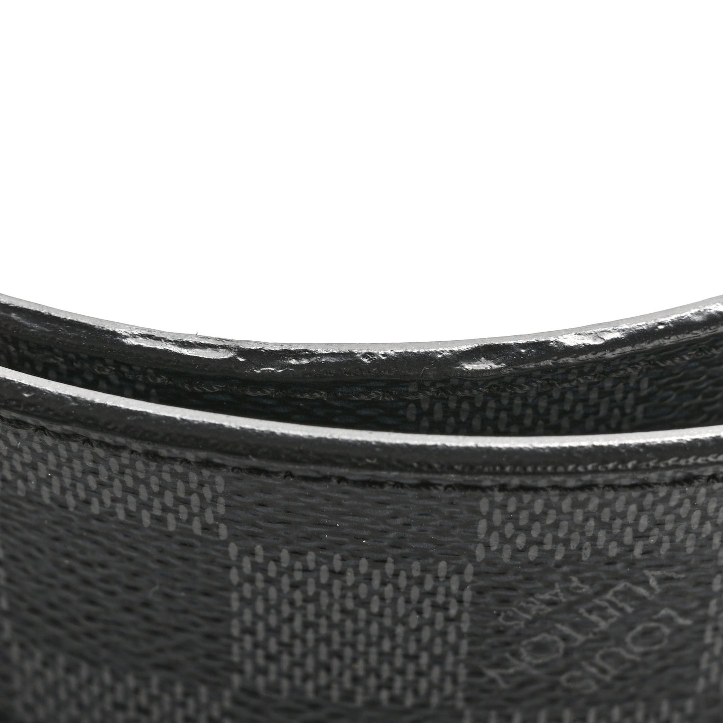 Damier Graphite 40mm LV Initiales 90 36 Belt
