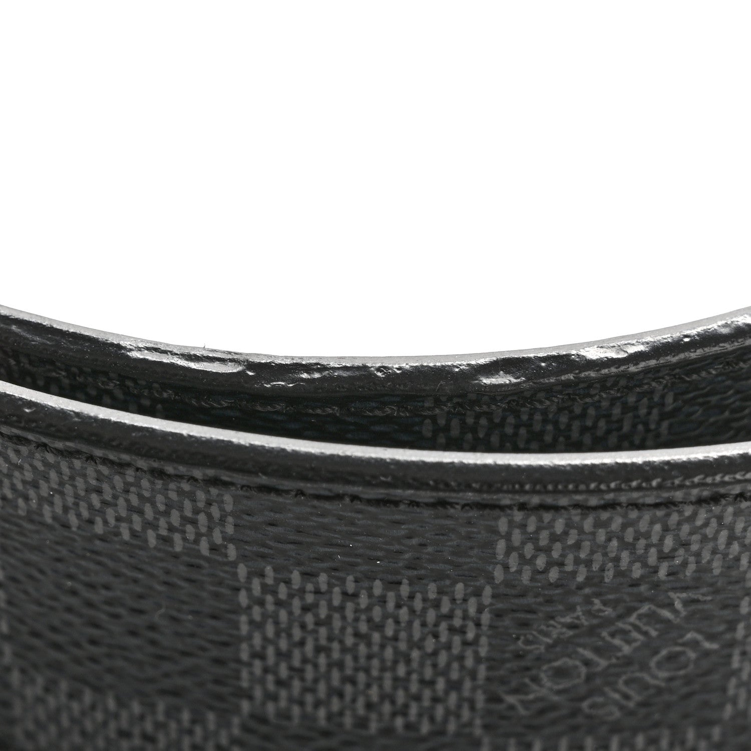 Louis Vuitton Damier Graphite 40mm LV Initiales 90 36 Belt 7 of 9