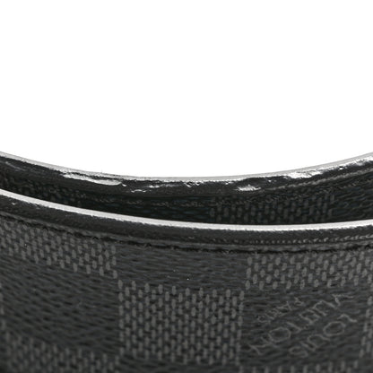 Louis Vuitton Damier Graphite 40mm LV Initiales 90 36 Belt 7 of 9