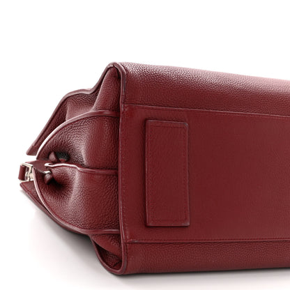 Saint Laurent Grained Calfskin Small Supple Sac De Jour Dark Pallisandre 7 of 8