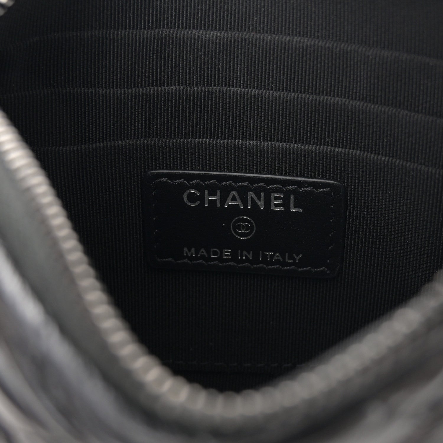 Chanel Aged Calfskin Quilted Reissue Phone Holder With Chain Bag So Black 6 of 10
