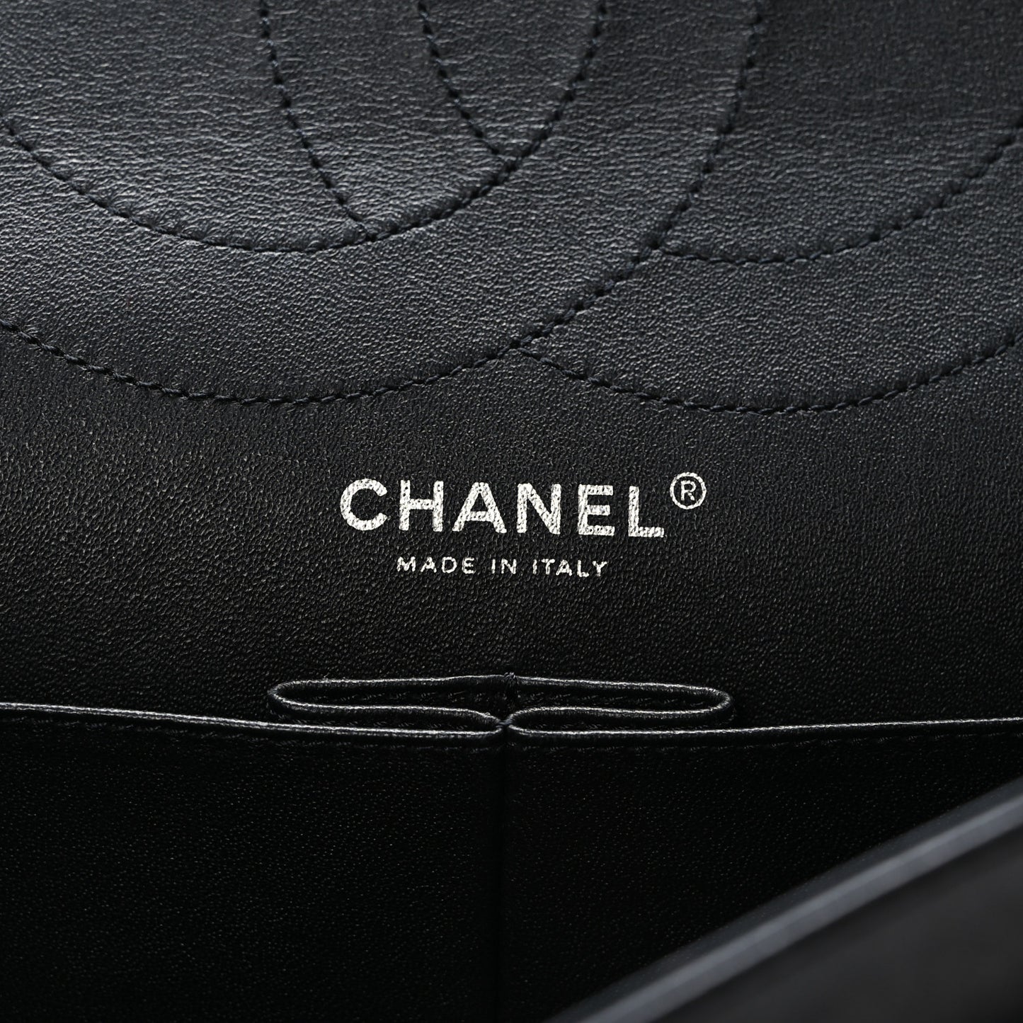 Patent Quilted 2.55 Reissue 226 Flap Black