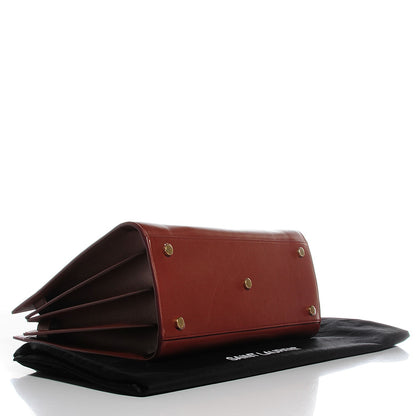 Saint Laurent Calfskin Small Sac De Jour Cognac 4 of 10