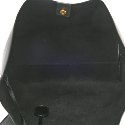 Saint Laurent Calfskin Large Shopping Tote Black 5 of 8