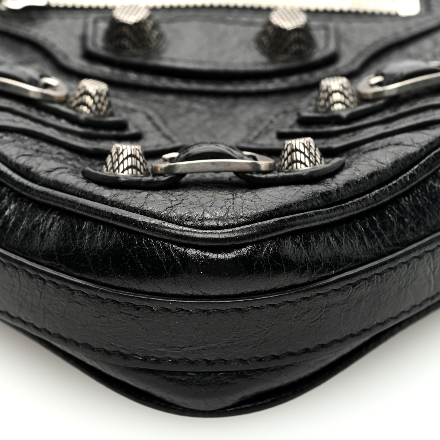 Balenciaga Agneau Arena Mini Le Cagole Heart Bag Black 9 of 9