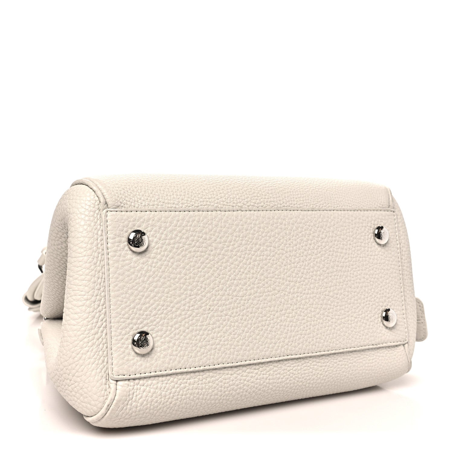 Loewe Supple Grained Calfskin Small Madrid Bag Soft White 4 of 10