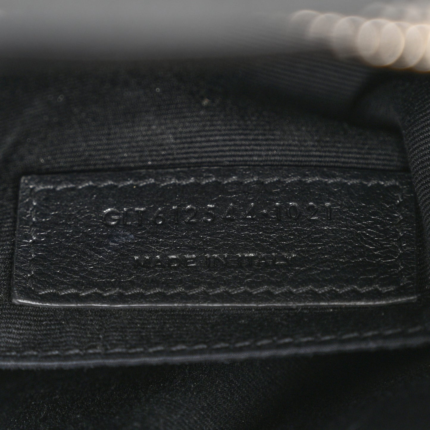 Calfskin Matelasse Monogram Lou Camera Bag Black
