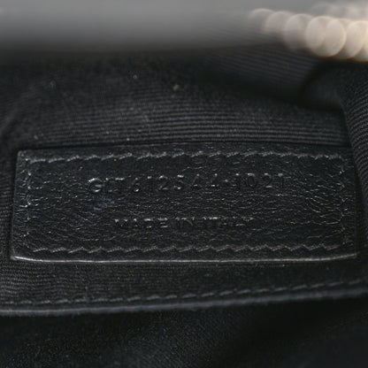 Saint Laurent Calfskin Matelasse Monogram Lou Camera Bag Black 6 of 10