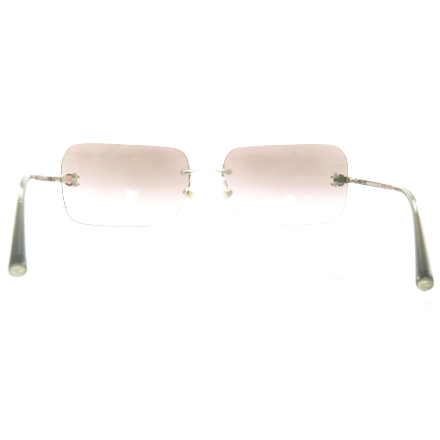 Chanel Metal CC Logo Sunglasses 4017 Silver 4 of 7