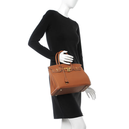 Hermes Togo Birkin 30 Gold 2 of 8