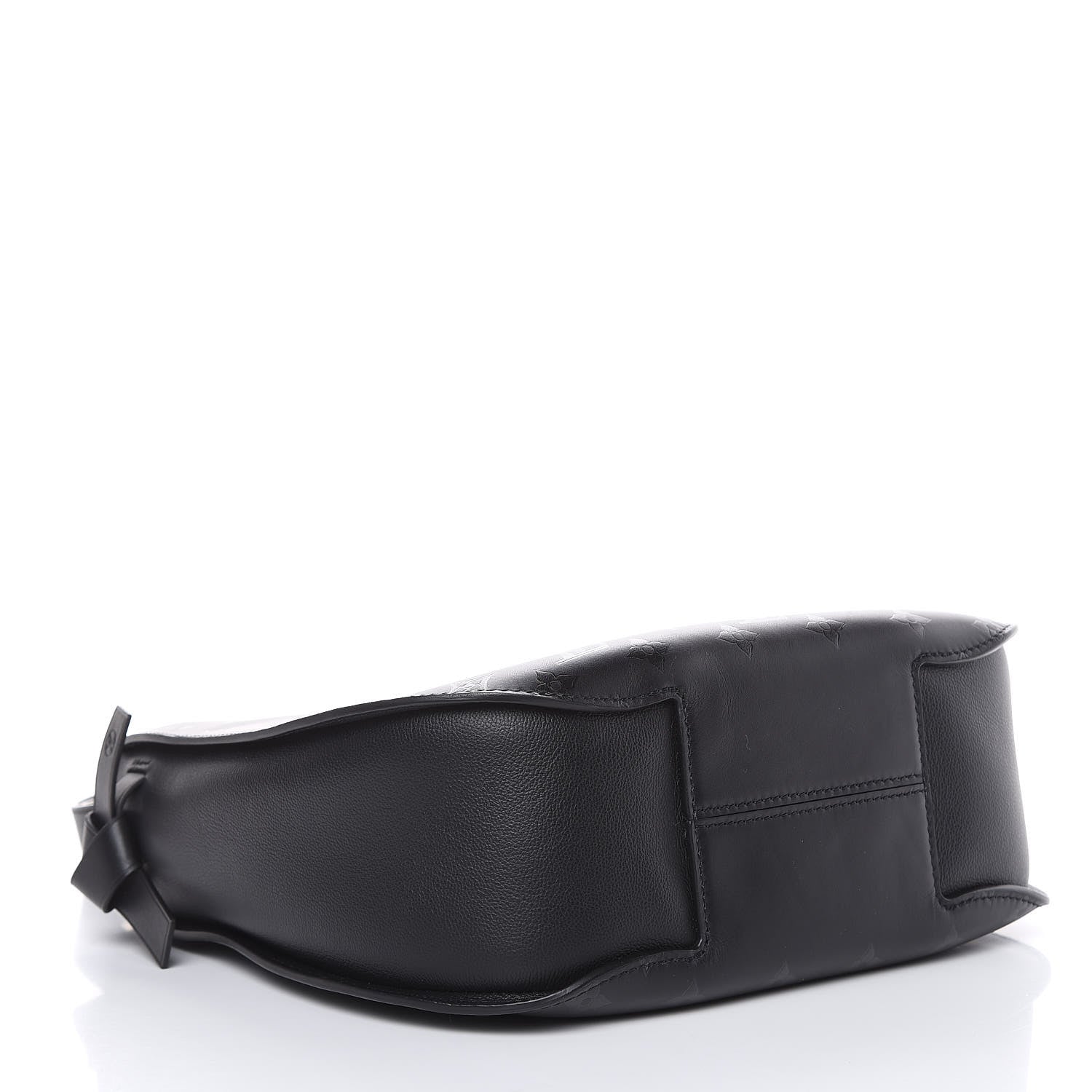 Louis Vuitton Cuir Plume Very Hobo Black 4 of 10