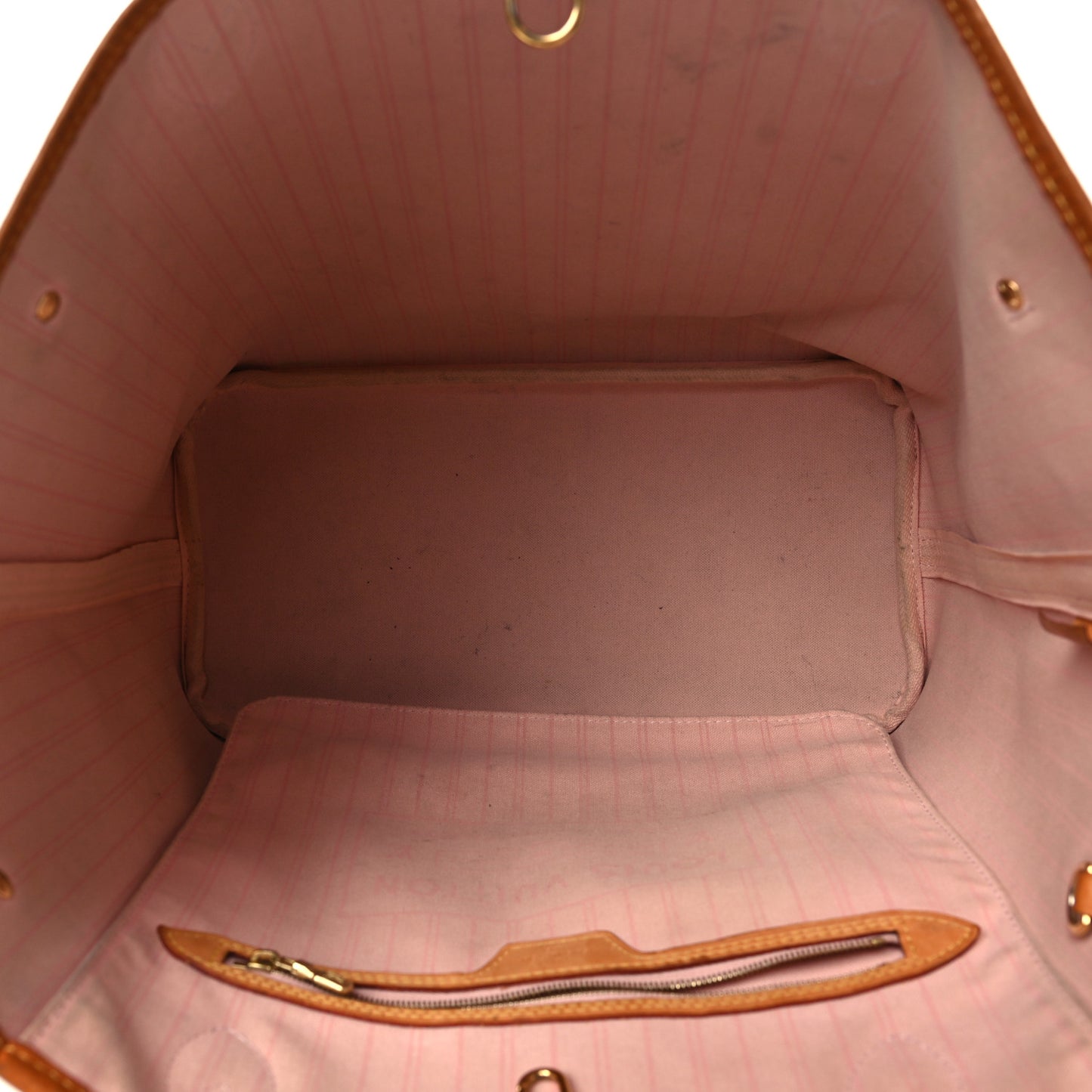 Damier Azur Neo Neverfull MM Rose Ballerine