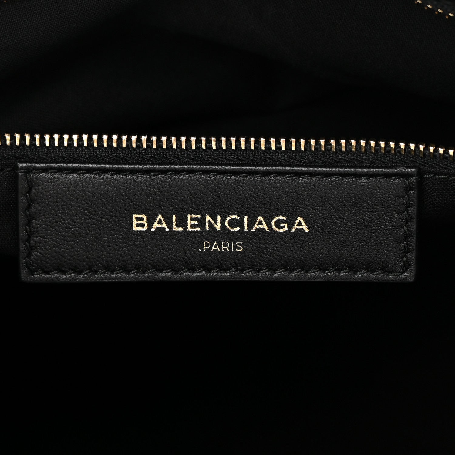 Balenciaga Calfskin Crocodile Embossed Classic Hardware City Black 6 of 17