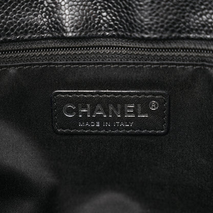 Chanel Caviar Quilted Grand Shopping Tote GST Black 6 of 14