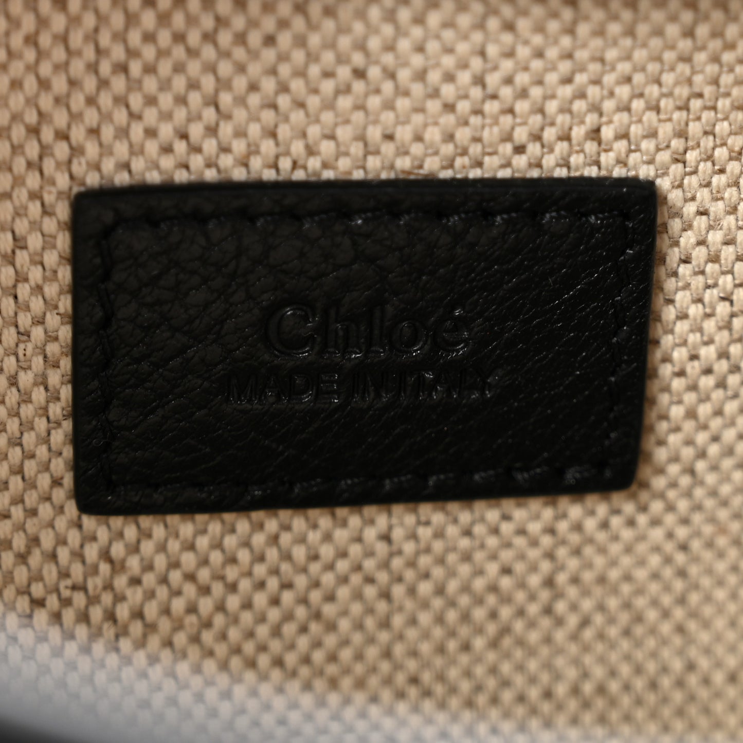 Calfskin Horse Medal Shoulder Bag Black