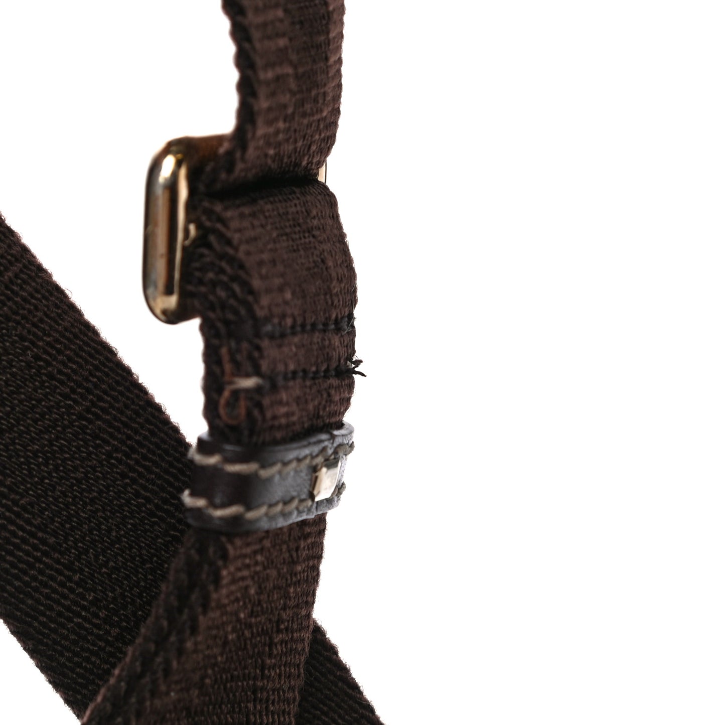 GG Plus Monogram Small Flap Messenger Bag Beige Dark Brown