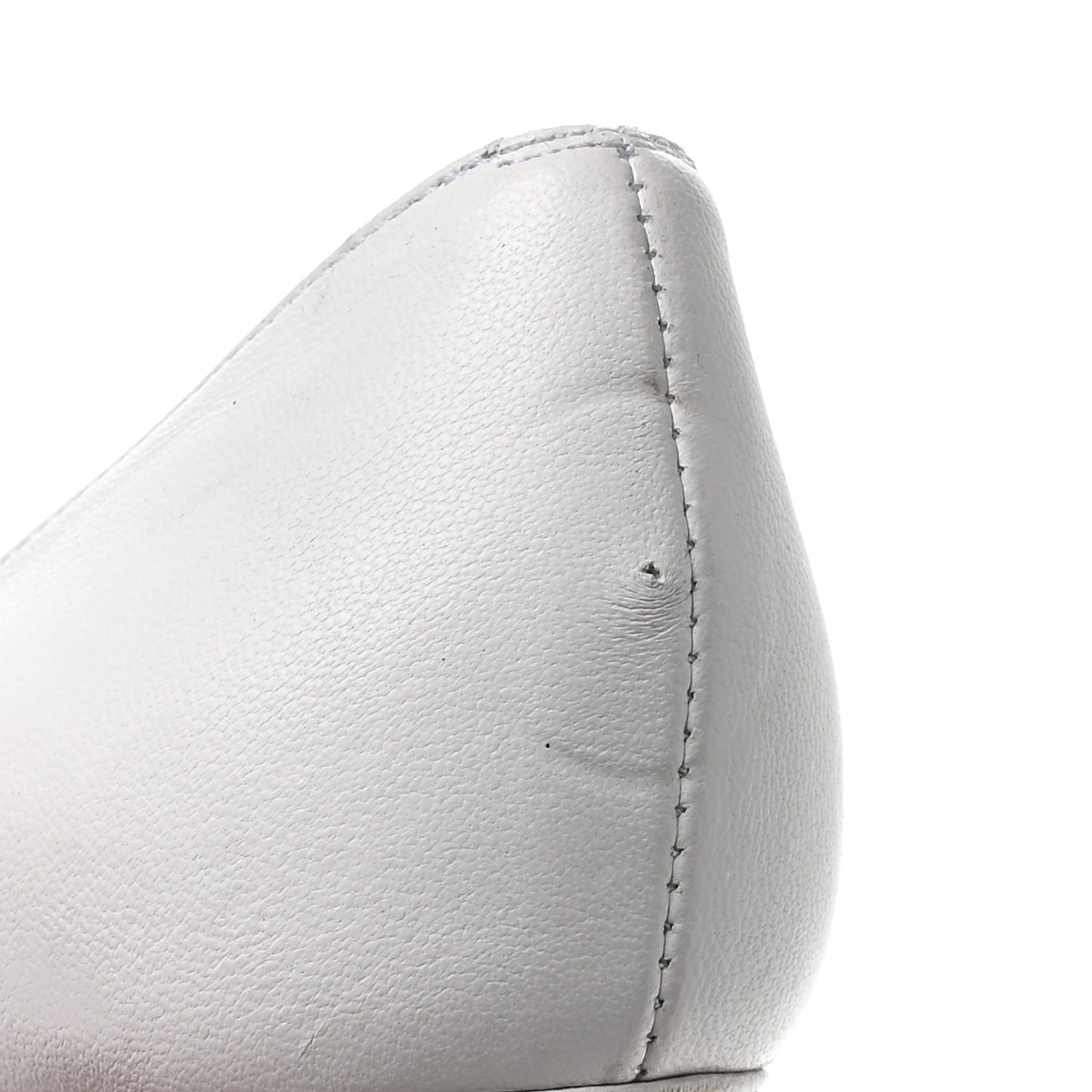 Shiny Nappa Pigalle Follies 100 Pumps 36 White