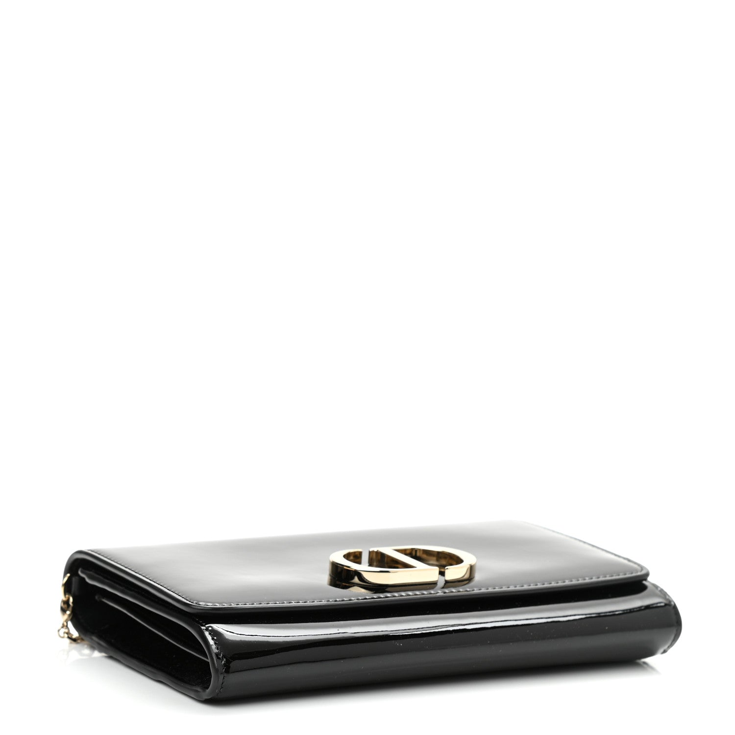 Christian Dior Patent 30 Montaigne Pouch Black 4 of 9