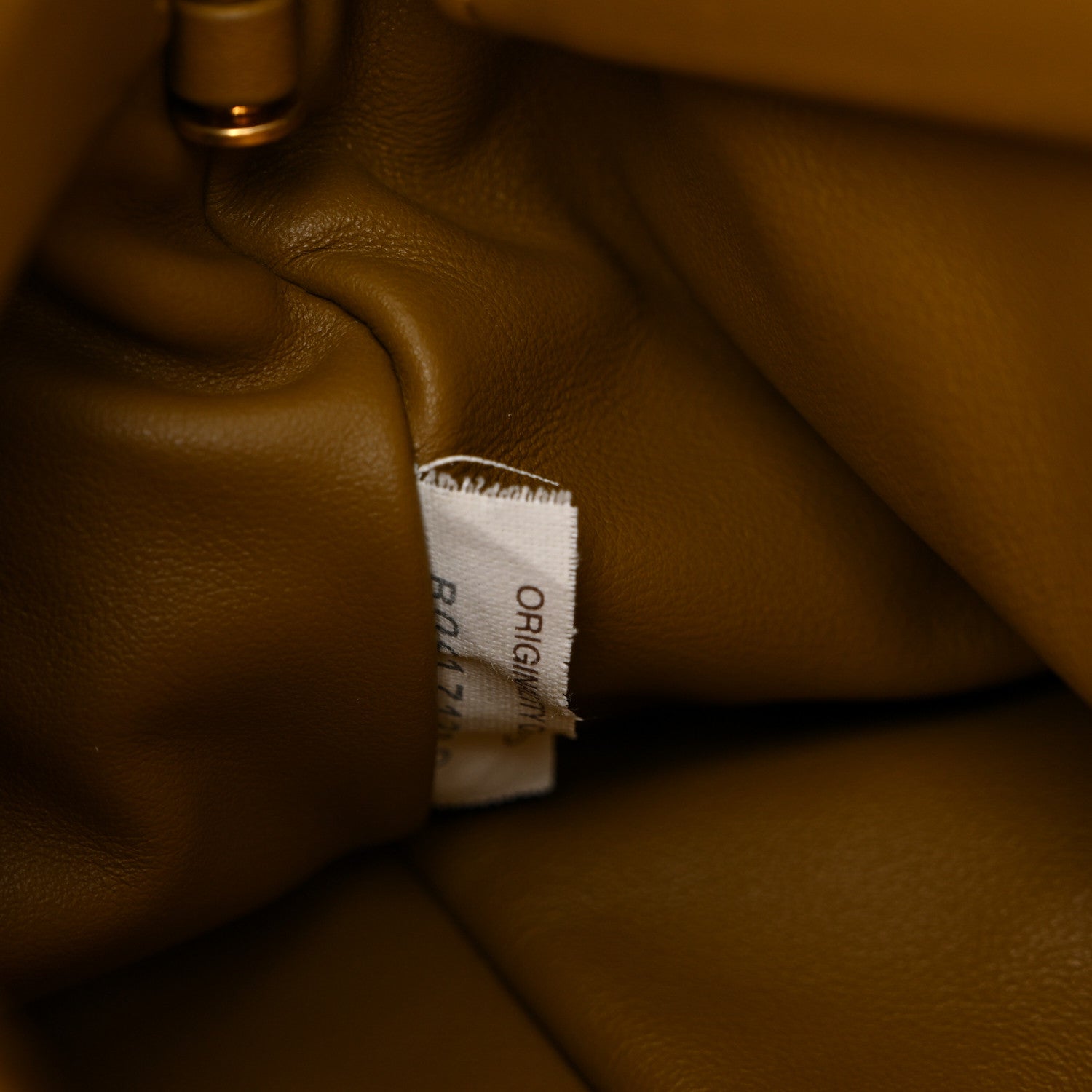 Bottega Veneta Calfskin The Pouch Chain Moutarde Moutarde 7 of 10
