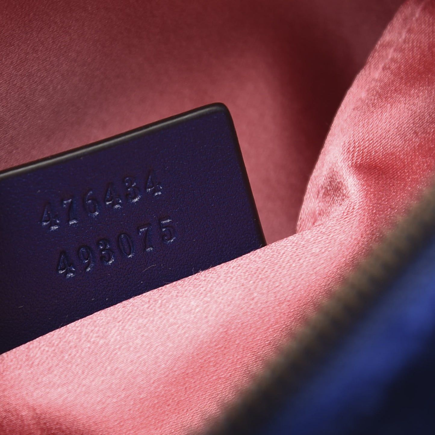 Velvet Matelasse GG Marmont Belt Bag 75 30 Cobalt Blue