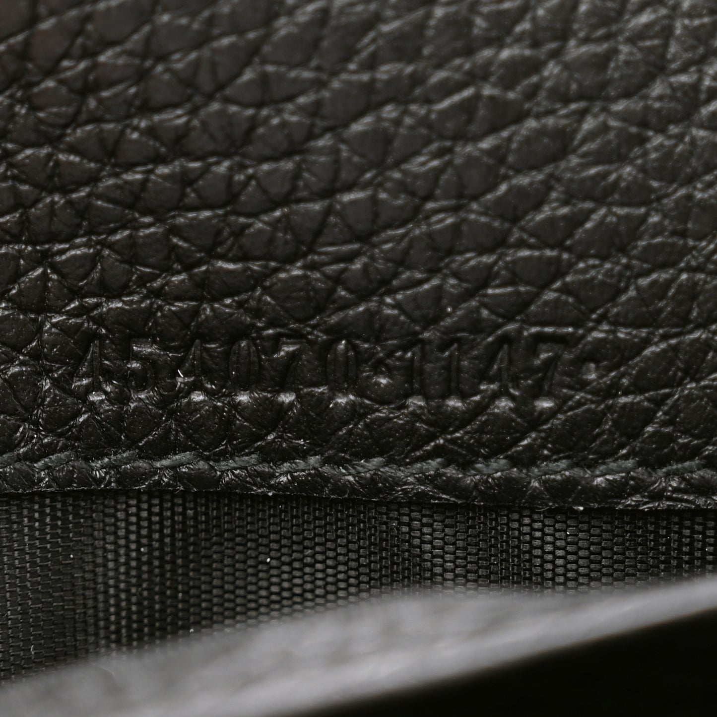 Calfskin Animalier Continental Wallet Black
