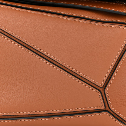 Loewe Calfskin Mini Puzzle Bag Tan 8 of 10