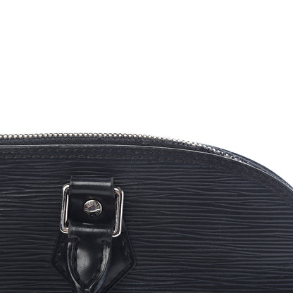 Louis Vuitton Epi Alma PM Black 8 of 20