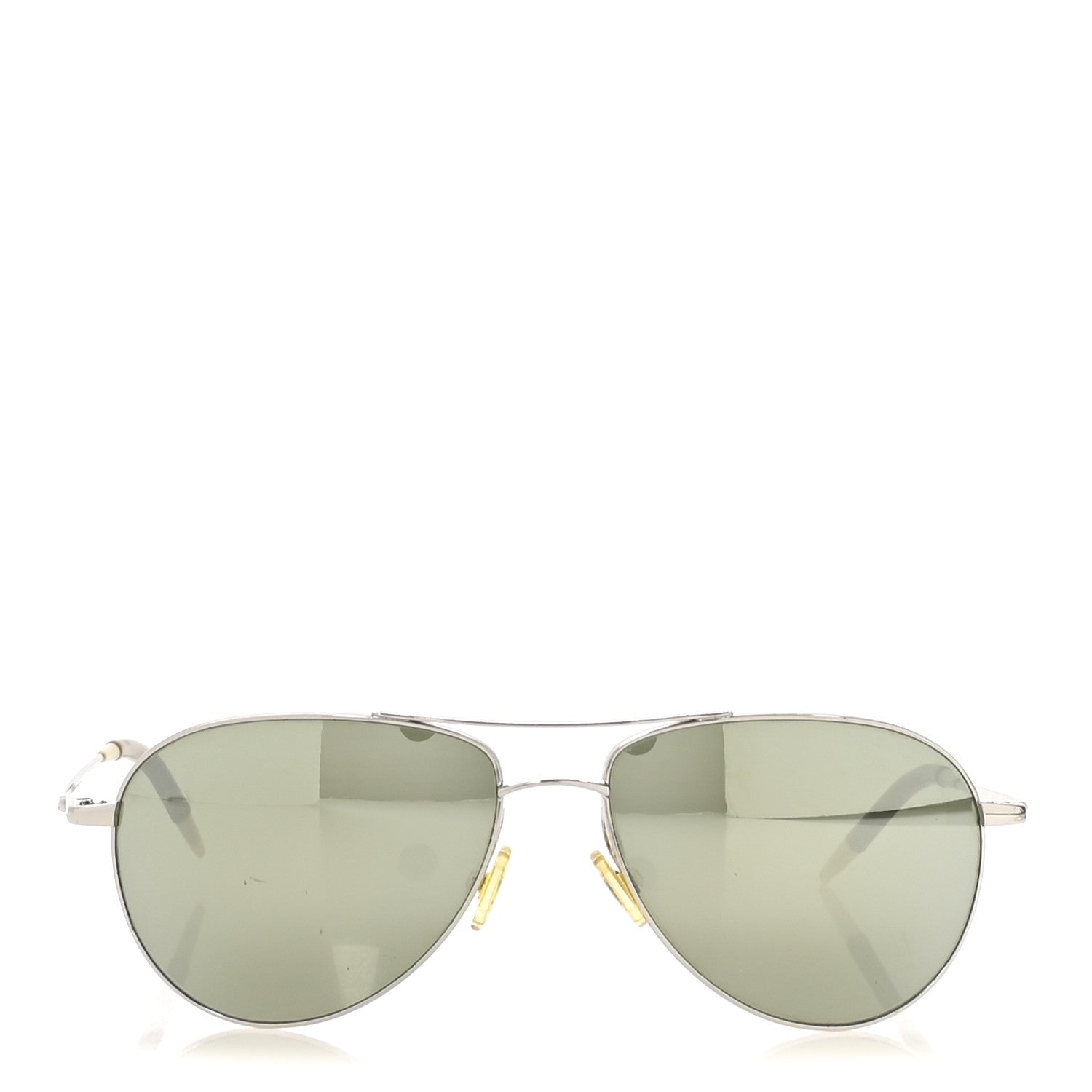 Oliver Peoples Metal Benedict Aviator Sunglasses OV1002S Silver 2 of 8