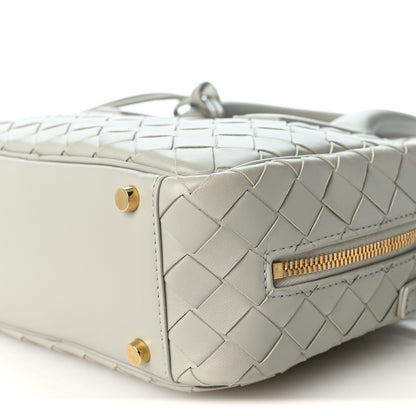 Bottega Veneta Lambskin Intrecciato Small Getaway Agate Grey 9 of 9