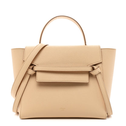 Celine Grained Calfskin Micro Belt Bag Nude 1 of 17