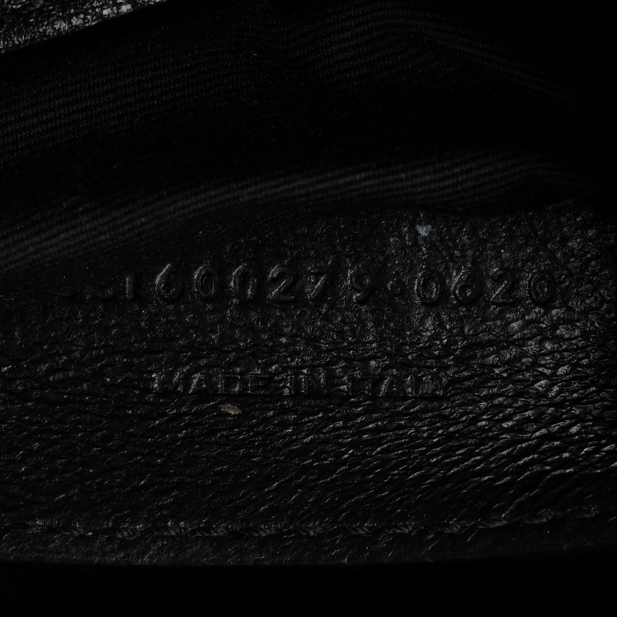 Sheepskin Matelasse Chevron Monogram Medium College Bag Black