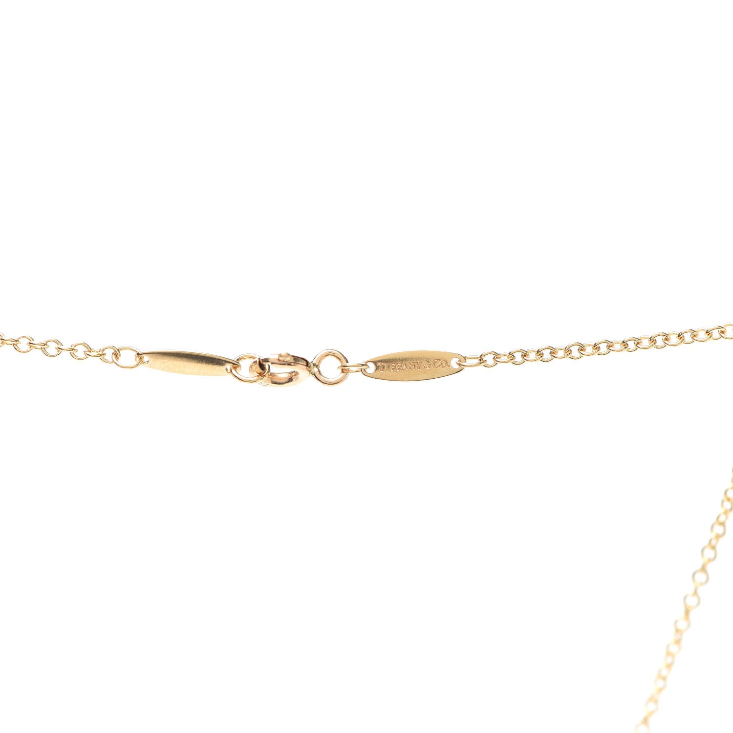 Tiffany 18K Yellow Gold Platinum Diamond Airplane Pendant Necklace 5 of 6