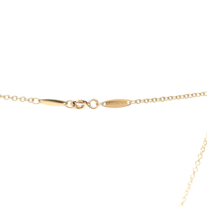 Tiffany 18K Yellow Gold Platinum Diamond Airplane Pendant Necklace 5 of 6